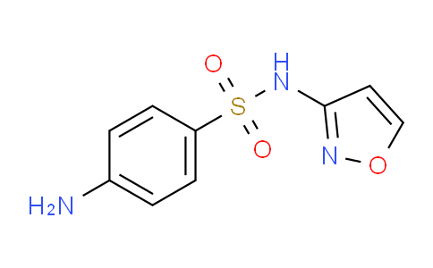 CAS No. 2776-47-8, 4-Amino-N-(3-isoxazolyl)benzenesulfonamide