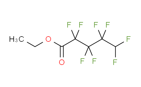 CAS No. 2795-50-8, 2,2,3,3,4,4,5,5-octafluoropentanoic acid ethyl ester