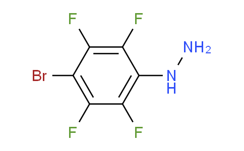 CAS No. 2797-79-7, (4-Bromo-2,3,5,6-tetrafluorophenyl)hydrazine