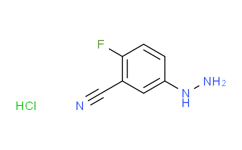 CAS No. 280120-91-4, 2-fluoro-5-hydrazinylbenzonitrile hydrochloride