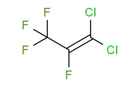 CAS No. 2804-55-9, 1,1-dichloro-2,3,3,3-tetrafluoro-1-propene