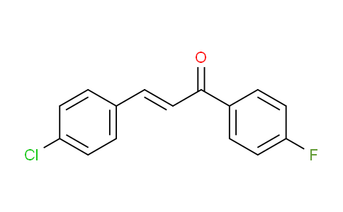 CAS No. 28081-12-1, (E)-3-(4-chlorophenyl)-1-(4-fluorophenyl)-2-propen-1-one