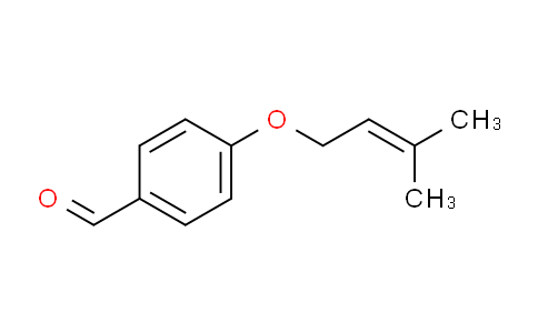 CAS No. 28090-12-2, 4-((3-Methylbut-2-en-1-yl)oxy)benzaldehyde