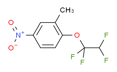 CAS No. 28202-30-4, 2-Methyl-4-nitro-1-(1,1,2,2-tetrafluoroethoxy)benzene