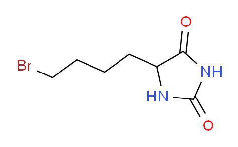CAS No. 28484-49-3, 5-(4-bromobutyl)imidazolidine-2,4-dione