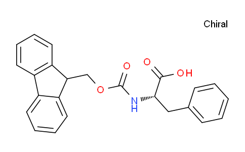CAS No. 286460-71-7, (2S)-2-[[9H-fluoren-9-ylmethoxy(oxo)methyl]amino]-3-phenylpropanoic acid