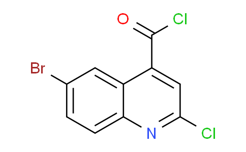 CAS No. 287176-63-0, 6-bromo-2-chloro-4-quinolinecarbonyl chloride