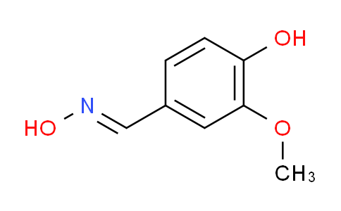 CAS No. 2874-33-1, 4-Hydroxy-3-methoxybenzaldehyde oxime