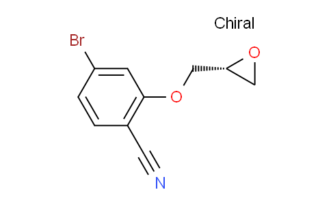 CAS No. 288067-41-4, (R)-4-Bromo-2-(oxiran-2-ylmethoxy)benzonitrile