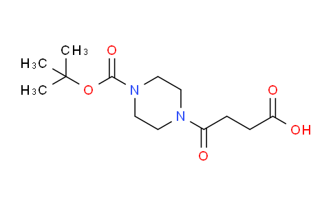 CAS No. 288851-44-5, 4-(4-(tert-Butoxycarbonyl)piperazin-1-yl)-4-oxobutanoic acid