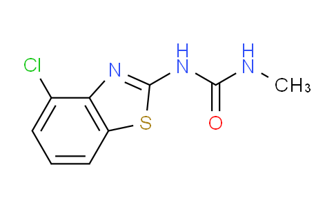 CAS No. 28956-35-6, 1-(4-chloro-1,3-benzothiazol-2-yl)-3-methylurea