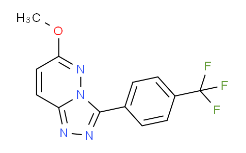 CAS No. 289651-70-3, 6-METHOXY-3-[4-(TRIFLUOROMETHYL)PHENYL][1,2,4]TRIAZOLO[4,3-B]PYRIDAZINE