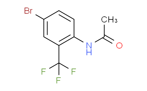 CAS No. 29124-62-7, N-(4-Bromo-2-(trifluoromethyl)phenyl)acetamide