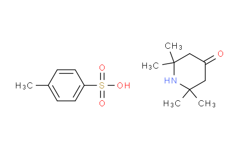 CAS No. 29334-13-2, 2,2,6,6-Tetramethylpiperidin-4-one 4-methylbenzenesulfonate