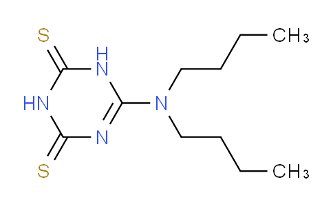 CAS No. 29529-99-5, 6-(dibutylamino)-1H-1,3,5-triazine-2,4-dithione