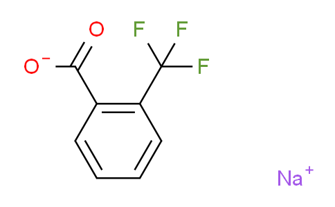 CAS No. 2966-44-1, sodium 2-(trifluoromethyl)benzoate