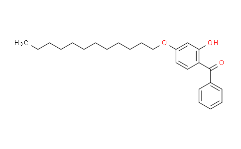 CAS No. 2985-59-3, (4-(Dodecyloxy)-2-hydroxyphenyl)(phenyl)methanone
