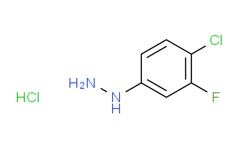 CAS No. 299163-41-0, 4-Chloro-3-fluorophenylhydrazine hydrochloride