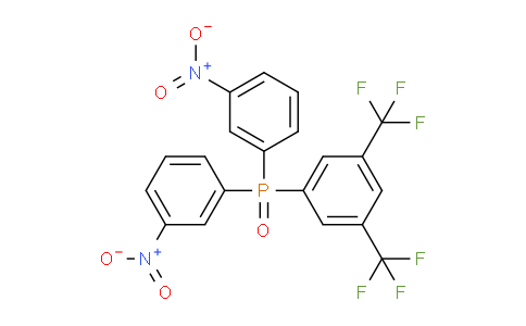 CAS No. 299176-63-9, 3,5-Bis(trifluoromethyl)phenyl-di(3-nitrophenyl)phosphineoxide