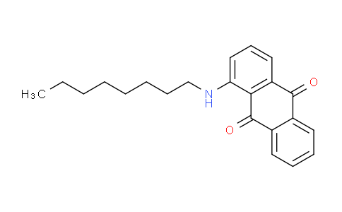 CAS No. 29957-04-8, 1-(Octylamino)anthracene-9,10-dione
