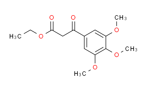 CAS No. 3044-56-2, 3-oxo-3-(3,4,5-trimethoxyphenyl)propanoic acid ethyl ester