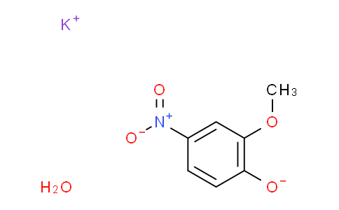 CAS No. 304675-72-7, potassium 2-methoxy-4-nitrophenolate hydrate