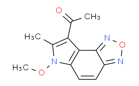 CAS No. 306935-64-8, 1-(6-methoxy-7-methyl-8-pyrrolo[2,3-g][2,1,3]benzoxadiazolyl)ethanone