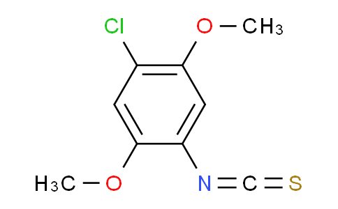 CAS No. 306935-82-0, 1-Chloro-4-isothiocyanato-2,5-dimethoxybenzene