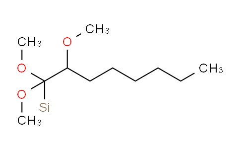 CAS No. 3069-40-7, 1,1,2-trimethoxyoctylsilicon