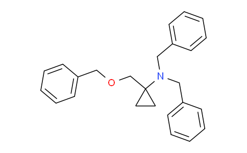 CAS No. 308266-11-7, 1-(phenylmethoxymethyl)-N,N-bis(phenylmethyl)-1-cyclopropanamine