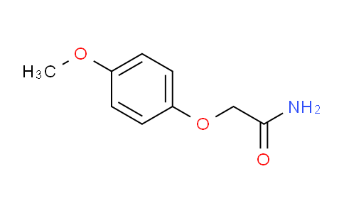 CAS No. 30893-64-2, 2-(4-Methoxyphenoxy)acetamide
