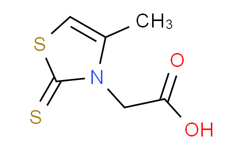 CAS No. 31090-12-7, 2-(4-Methyl-2-thioxothiazol-3(2H)-yl)acetic acid
