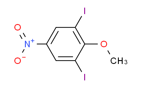 CAS No. 31106-75-9, 1,3-diiodo-2-methoxy-5-nitrobenzene