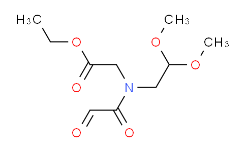CAS No. 312904-86-2, ethyl 2-(N-(2,2-dimethoxyethyl)-2-oxoacetamido)acetate