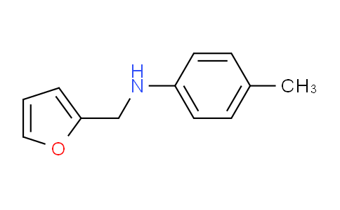 CAS No. 3139-27-3, N-(Furan-2-ylmethyl)-4-methylaniline