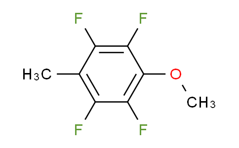 CAS No. 3150-40-1, 1,2,4,5-tetrafluoro-3-methoxy-6-methylbenzene