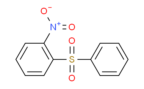 CAS No. 31515-43-2, 1-Nitro-2-(phenylsulfonyl)benzene