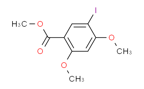 CAS No. 3153-79-5, Methyl 5-iodo-2,4-dimethoxybenzoate