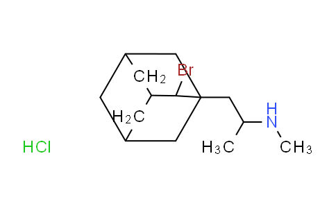 CAS No. 31897-92-4, 1-(2-bromo-1-adamantyl)-N-methyl-2-propanamine hydrochloride