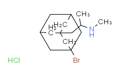 CAS No. 31898-11-0, 1-(3-bromo-1-adamantyl)-N-methyl-2-propanamine hydrochloride