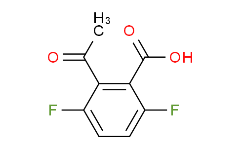 CAS No. 319457-34-6, 2-acetyl-3,6-difluorobenzoic acid