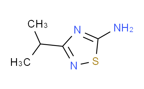 CAS No. 32039-21-7, 3-Isopropyl-1,2,4-thiadiazol-5-amine