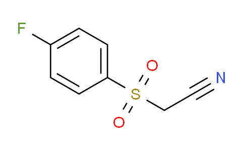 CAS No. 32083-66-2, 2-((4-Fluorophenyl)sulfonyl)acetonitrile