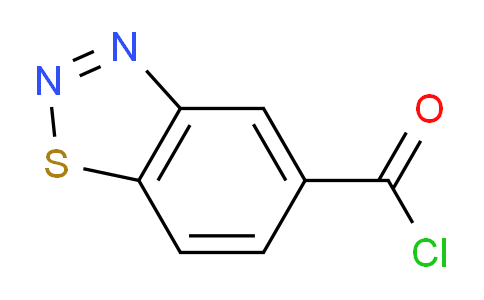 CAS No. 321309-32-4, 1,2,3-benzothiadiazole-5-carbonyl chloride