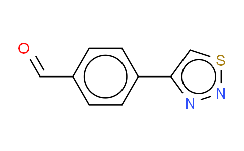 CAS No. 321309-44-8, 4-(4-thiadiazolyl)benzaldehyde