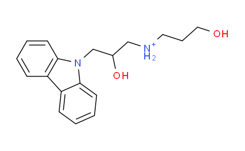 CAS No. 324773-66-2, [3-(9-carbazolyl)-2-hydroxypropyl]-(3-hydroxypropyl)ammonium