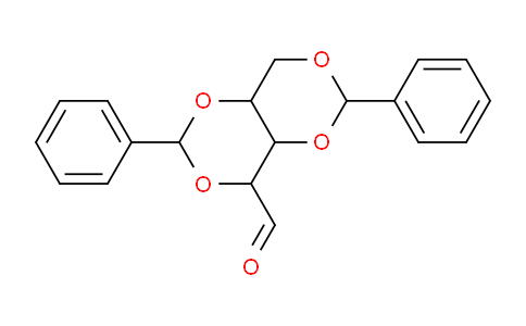 CAS No. 32580-00-0, 2,6-diphenyl-4,4a,8,8a-tetrahydro-[1,3]dioxino[5,4-d][1,3]dioxin-4-carboxaldehyde