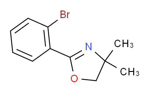 CAS No. 32664-13-4, 2-(2-bromophenyl)-4,4-dimethyl-5H-oxazole