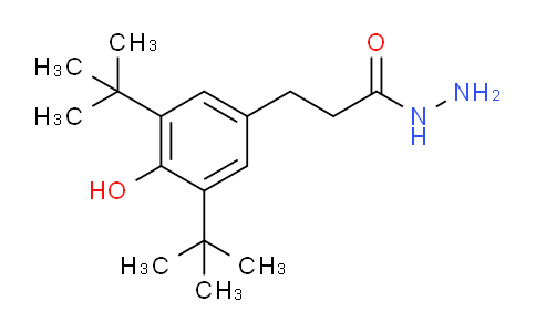 CAS No. 32687-77-7, 3-(3,5-Di-tert-butyl-4-hydroxyphenyl)propanehydrazide