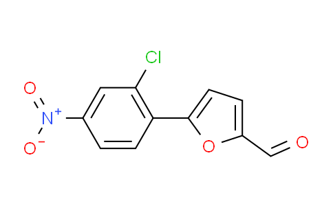 CAS No. 327049-94-5, 5-(2-chloro-4-nitrophenyl)-2-furancarboxaldehyde